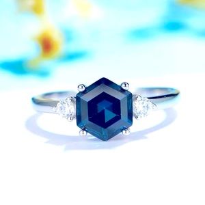 London Blue Topaz Ring 925